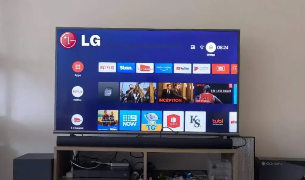 Bluetooth connection to connect soundbar to lg tv