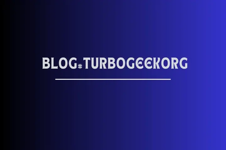 About Blog/Turbogeekorg