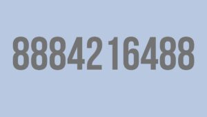 8884216488: The Number That Sparked a Thousand Questions